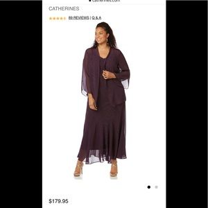 Catherine’s elegant beaded dress, size 28